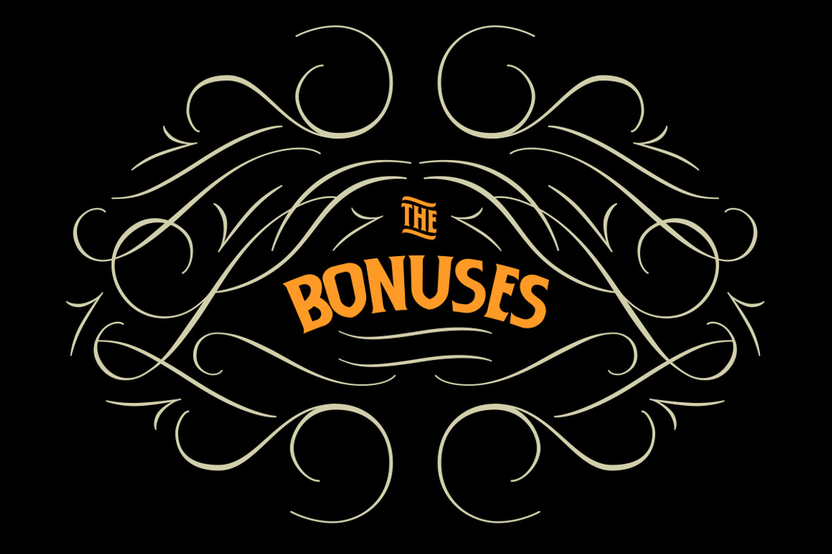 Marthas Vintage Branding font preview 7