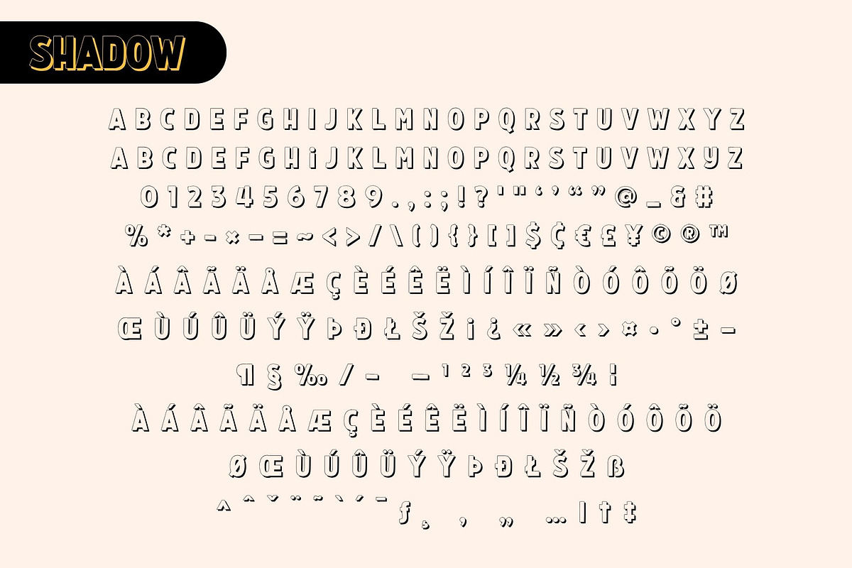 Fox Thiccy : 4 Font Styles, a Handwritten Font by Fox7 By Rattana (Photo 12 of 13)