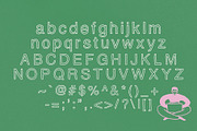 Happy Hallow - Outline Display Type, a Handwritten Font by HipFonts (Thumbnail 3 of 9)