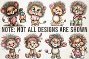 Black History Month Lion Clipart PNG, an Illustration by RobertsArt (Thumbnail 4 of 6)