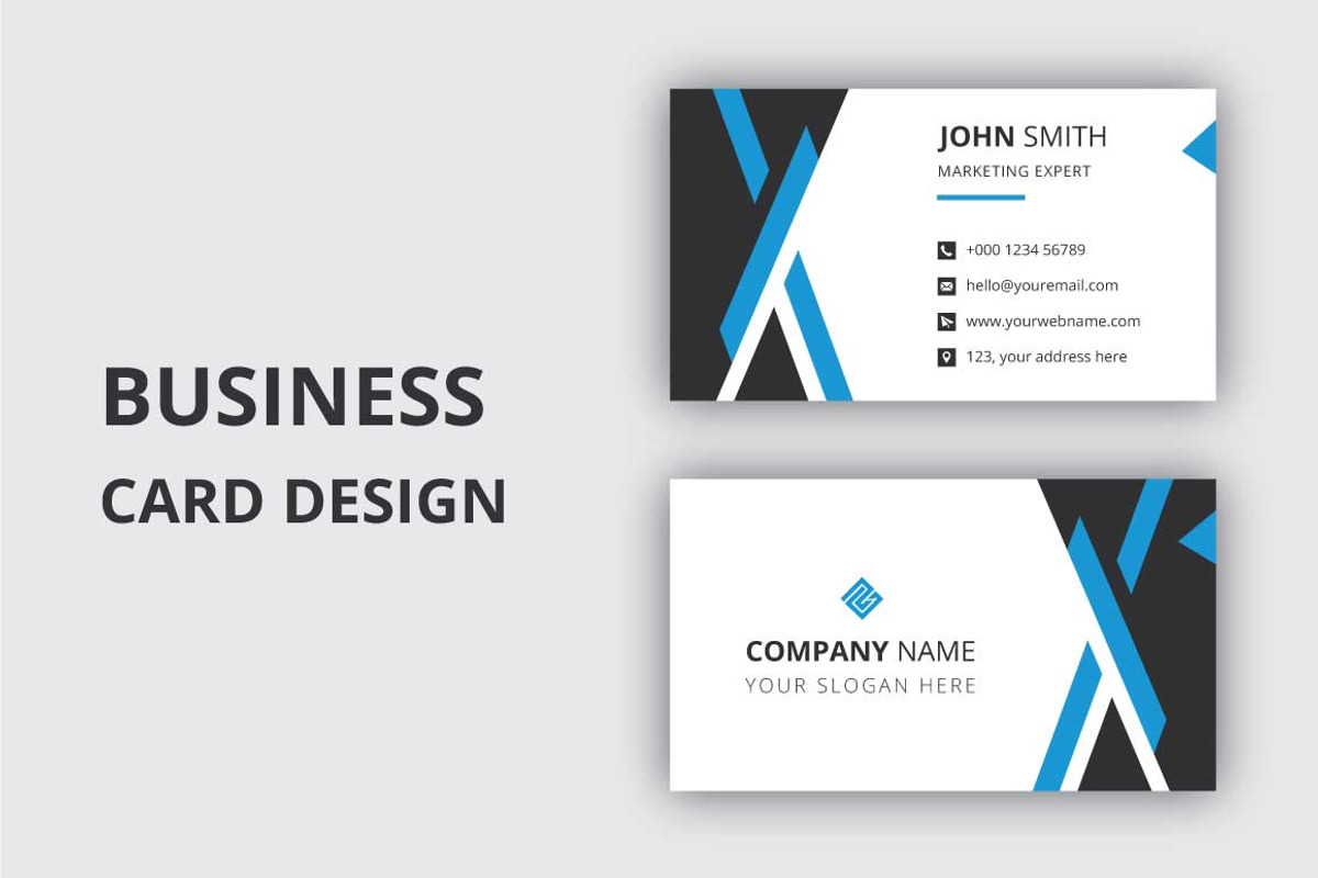Corporate Business Card Design, a Business Card Template by Pixel Pro (Photo 1 of 4)