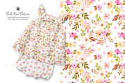Pink Duo Watercolor Patterns, a Pattern Graphic by Webvilla Studio (Thumbnail 1 of 6)