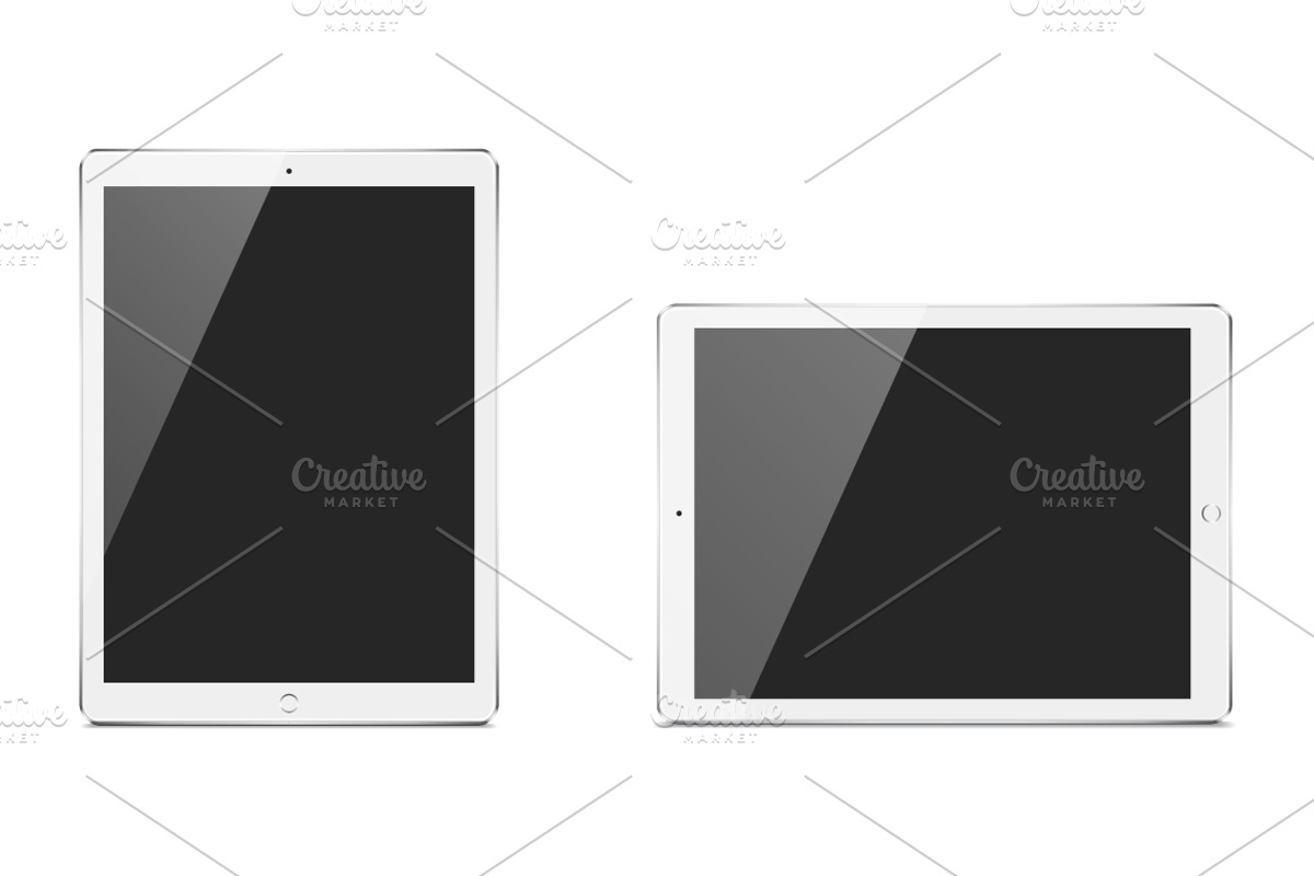 Apple Devices Mockup Set, an Object Graphic by Minty Fresh Graphics (Photo 6 of 6)
