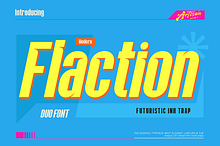 Flaction - Futuristic Sporty Font