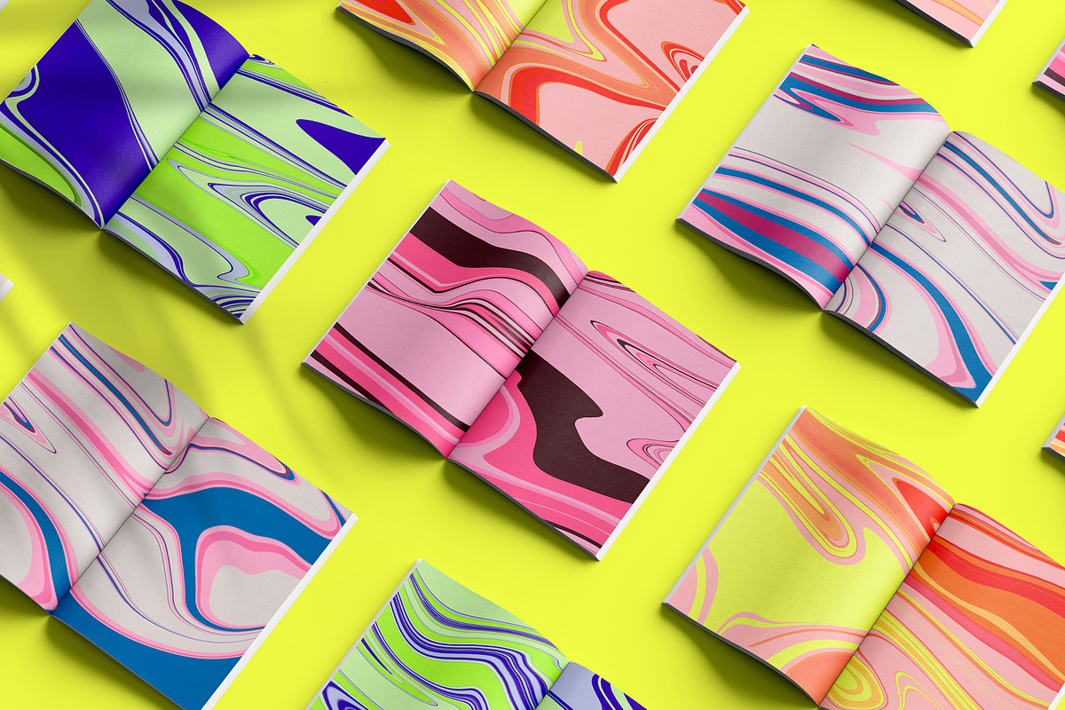 Vivid swirl abstract backgrounds, a Texture Graphic by Mazarine Silver (Photo 10 of 16)