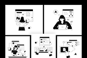 Technology and Web Development, a Technology Illustration by Prosymbols (Thumbnail 8 of 11)