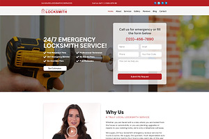 Locksmith WordPress Theme