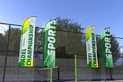 Promotional Padel Pole Flag Mockup, an Advertising Mockup by Bartama Graphic (Thumbnail 3 of 5)