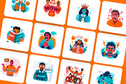 Gen Z Reaction Stickers, an Emoji Icon by Creative Stall (Thumbnail 6 of 9)