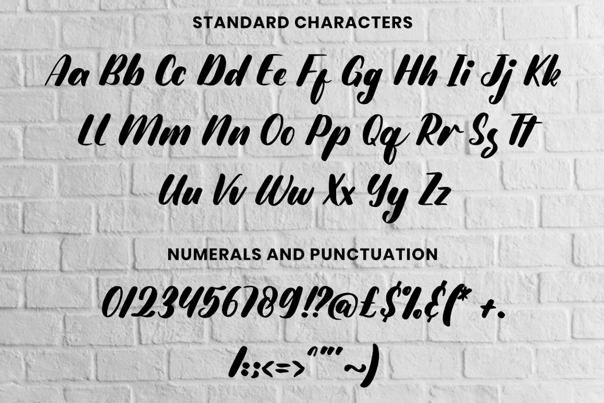 Gotta Bold Typefaces, a Script Font by Fatmawati (Photo 10 of 12)