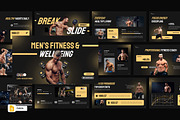 Men’s Fitness & Wellbeing, a Presentation Template by Loin Studio (Thumbnail 1 of 4)
