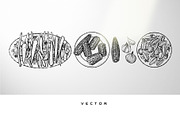 Thanksgiving dinner - Vector food, a Food Illustration by Aquatinta (Thumbnail 5 of 7)