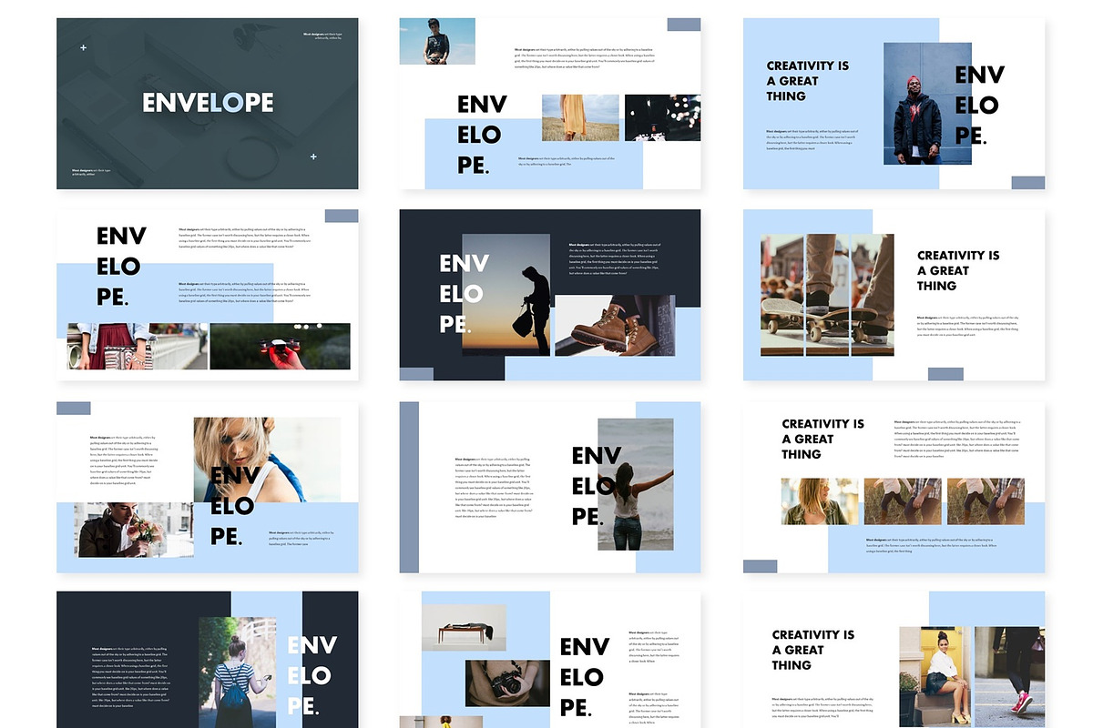 Envelope - Google Slides Template, a Presentation Template by AQR ...