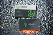 trio business card, a Business Card Template by Indigo Graphic Shop (Thumbnail 3 of 4)