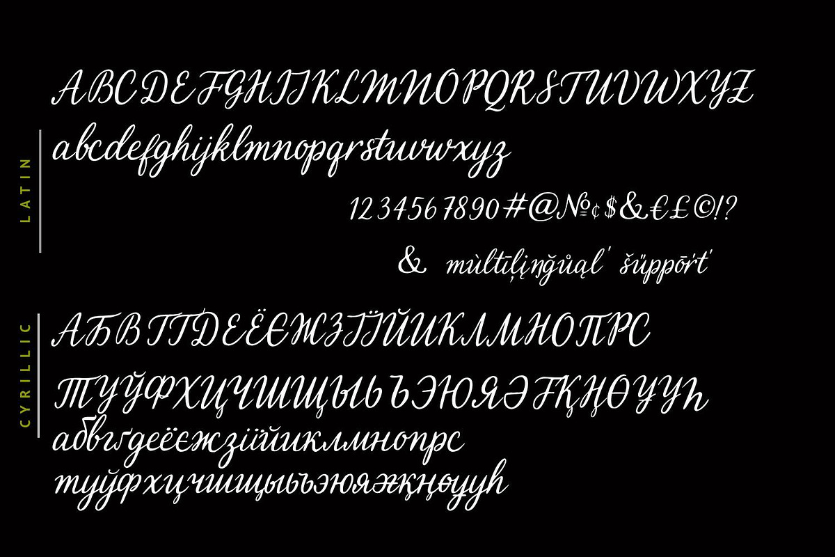 Wild Faroes Cyrillic Font, a Script Font by IraDvilyuk (Photo 7 of 7)