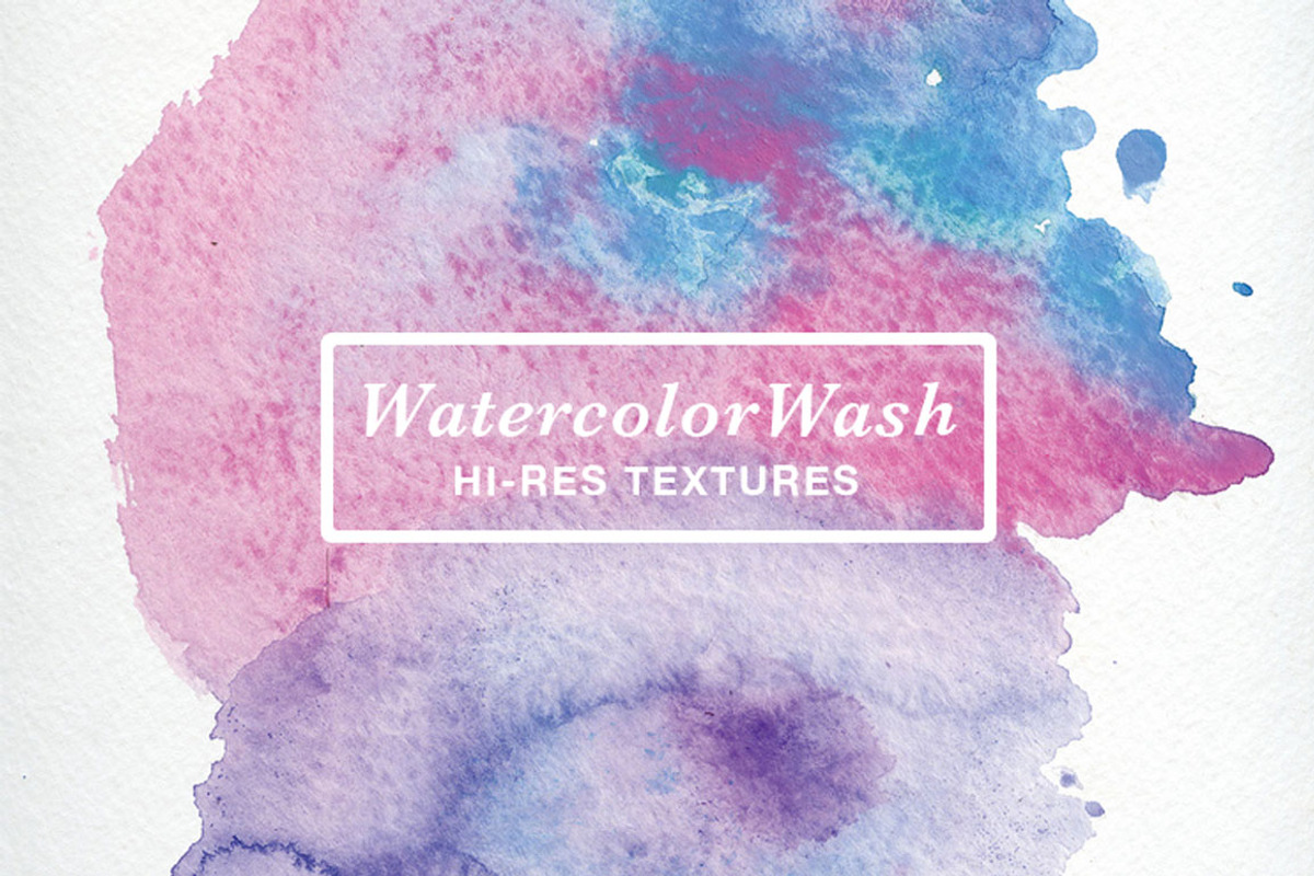 WatercolorWash Textures-Best Seller!