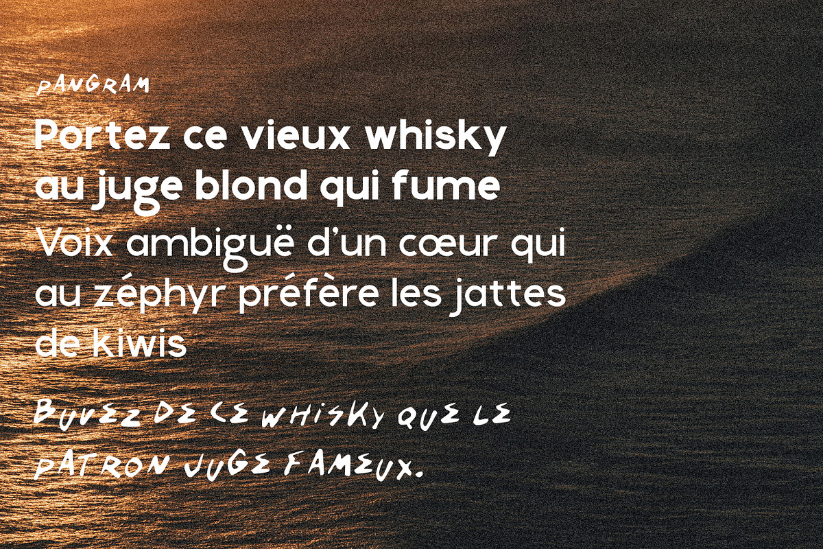 CABRISA Stylish Font Duo, a Sans Serif Font by Hishand Studio (Photo 11 of 12)