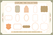 Poster Frame Stamps for Procreate, a Brush Add-On by HopeArtIllustration (Thumbnail 6 of 13)