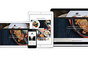 Coffee Shop - Pastry  WP Theme, a WordPress Template by Excellent Dynamics (Thumbnail 1 of 3)