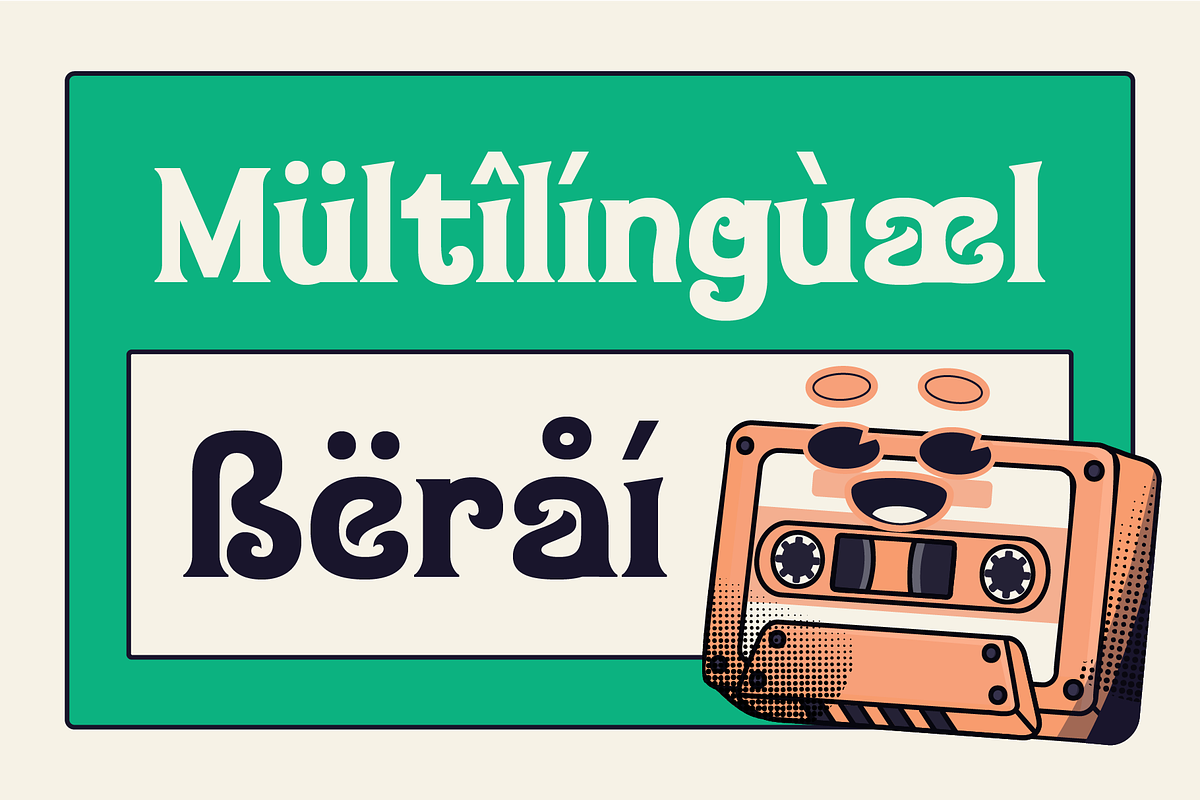 Berai – Festive Vintage Font, a Serif Font by Tiptop Graphic (Photo 4 of 9)