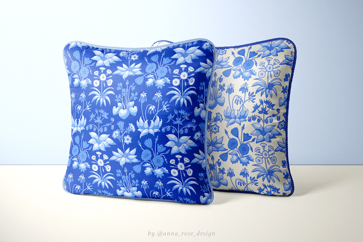 Tenerife Floral Millefleurs Patterns, a Pattern Graphic by Rose Design (Photo 4 of 10)