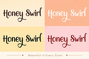 Honey Swirl, a Script Font by Wow Magic (Thumbnail 4 of 6)