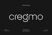 Cregmo Modern Rounded Font, a Sans Serif Font by GRVS Studio (Thumbnail 1 of 7)