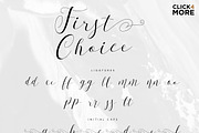 First Choice - Wedding Calligraphy, a Script Font by Konstantine Studio (Thumbnail 8 of 8)