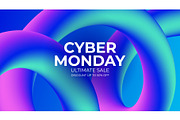 Cyber Monday Graphics Set, a Seasonal Illustration by Finevector (Thumbnail 6 of 7)