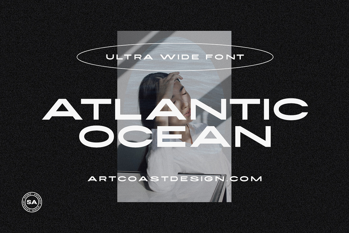 Atlantic Ocean Ultra Wide Sans Font, a Sans Serif Font by Artcoast Std. (Photo 1 of 10)