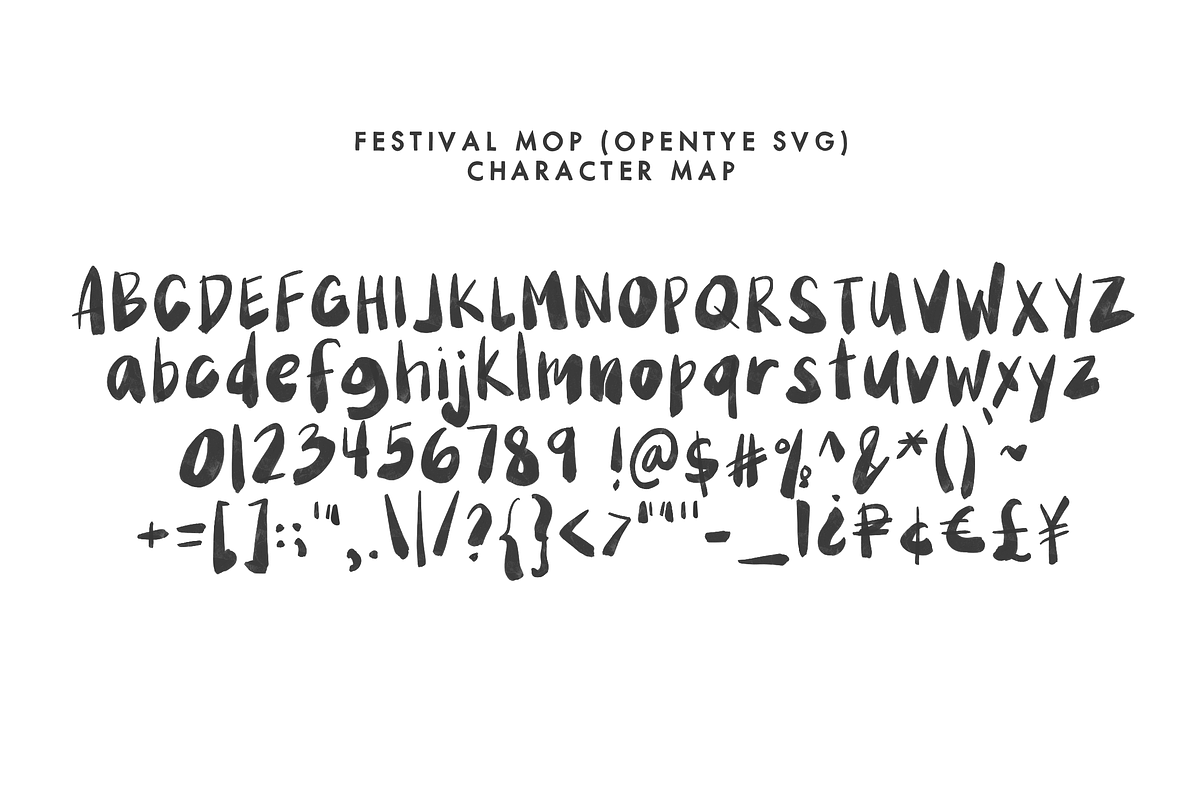 Festival — A Handwritten Font Duo preview 3