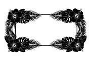 Floral Rectangle Frame SVG Bundle, an Illustration by jahid234 (Thumbnail 24 of 31)