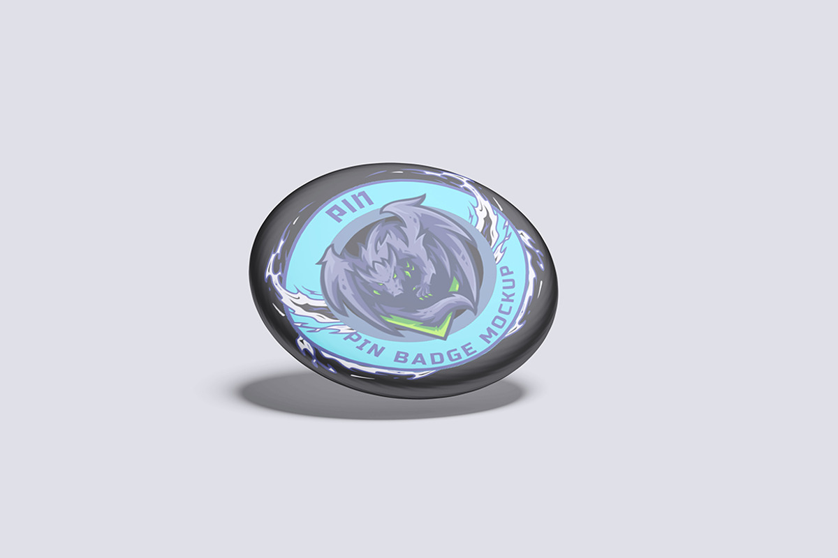 Plastic Badges Mockup, an Advertising Mockup by Creative_A23 (Photo 4 of 4)