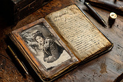 Antique Aura: Vintage Photo Frames, a Person Illustration by NiiiNArt (Thumbnail 7 of 9)
