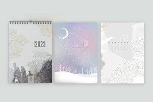 Minimal Multipurpose 2023 Calendar