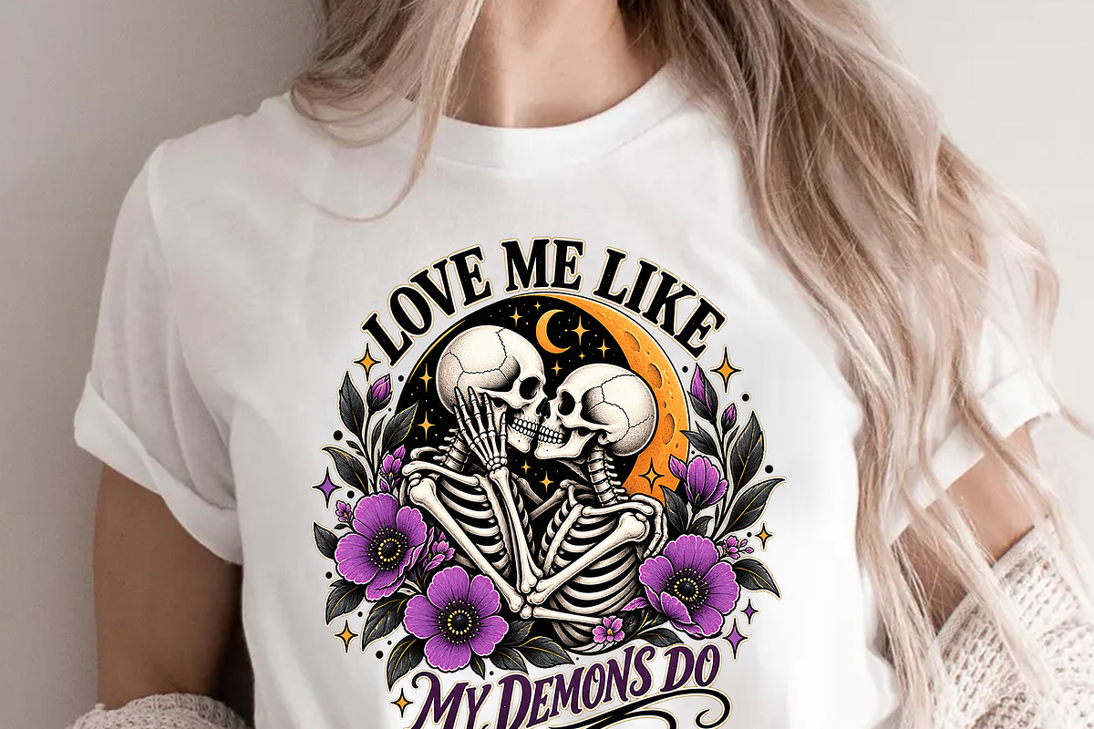 Love Me Like My Demons Do PNG, an Object Graphic by Star Graphic Design (Photo 3 of 4)