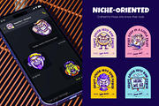 Reaction Stickers Set, an Emoji Icon by Prosymbols (Thumbnail 4 of 9)