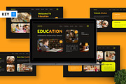 Education - Kindergarten Keynote, a Presentation Template by Deepslide Studio (Thumbnail 1 of 6)