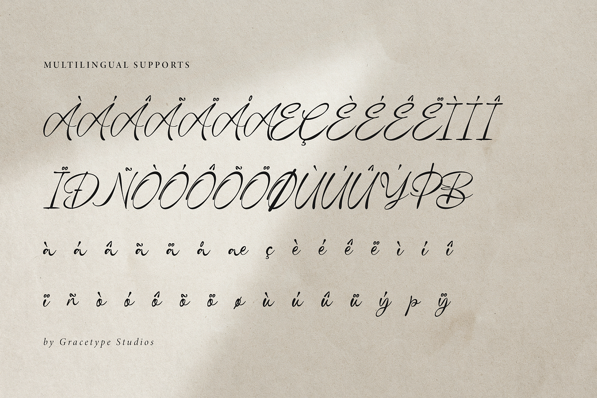 Villargio | Signature Script, a Script Font by gracetype_studio (Photo 11 of 12)