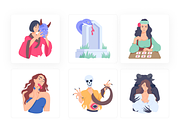 Horror and Witch Characters Set, a Duotone Icon by Prosymbols (Thumbnail 6 of 8)