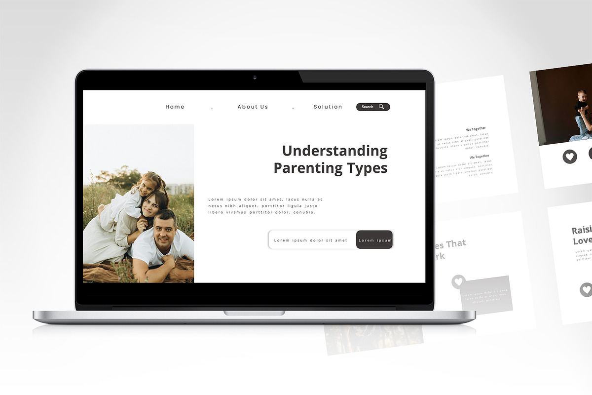 Parenting Powerpoint Pitch Deck, a Presentation Template by Glowin_studio (Photo 2 of 3)