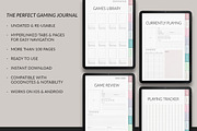 Digital Gaming Journal +500 Stickers, a Design Template by Planner Maison (Thumbnail 2 of 5)