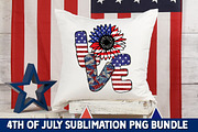 4th of July Sublimation PNG Bundle, an Illustration by Fokira (Thumbnail 4 of 16)