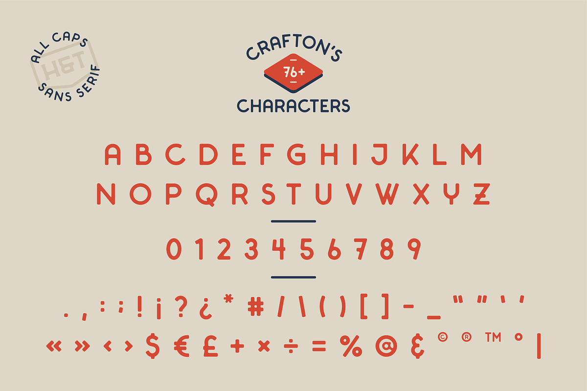 Crafton - Type Family, a Sans Serif Font by Camber & Type (Photo 7 of 7)