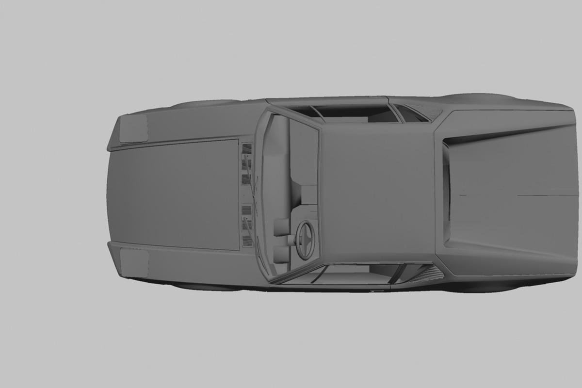 1971 De Tomaso Pantera, a Cars & Vehicle 3D Model by valtriiu (Photo 10 of 12)