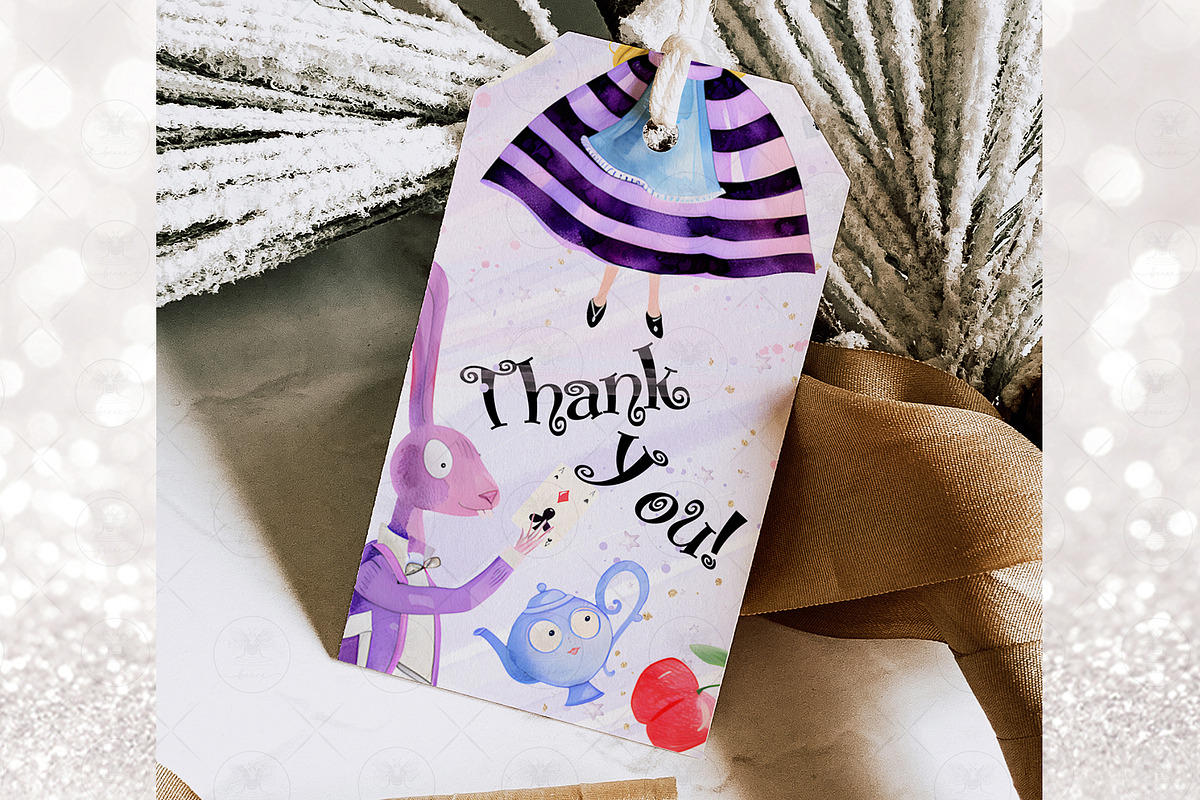 Alice in Wonderland Clipart, an Illustration by BigCakeBee (Photo 4 of 4)