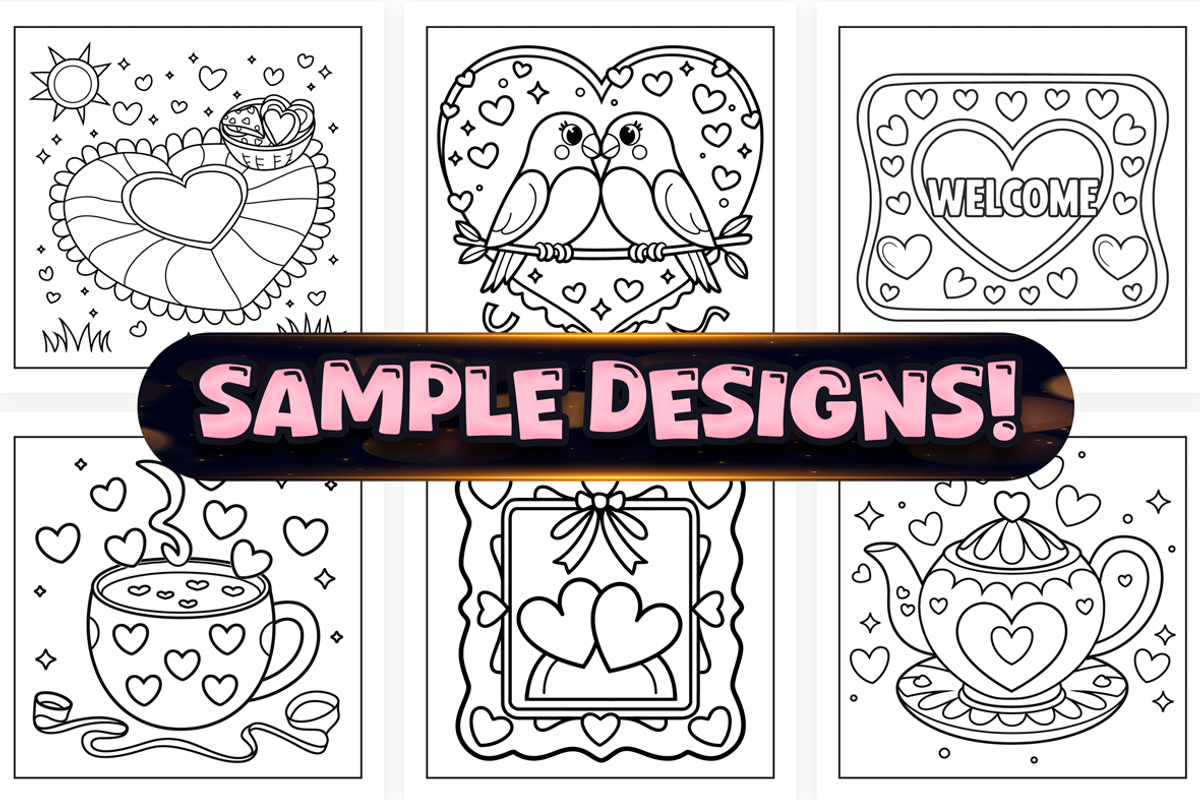 Bold Easy Sweet Girl Coloring Pages, a Seasonal Illustration by Craftsbeefy (Photo 3 of 4)