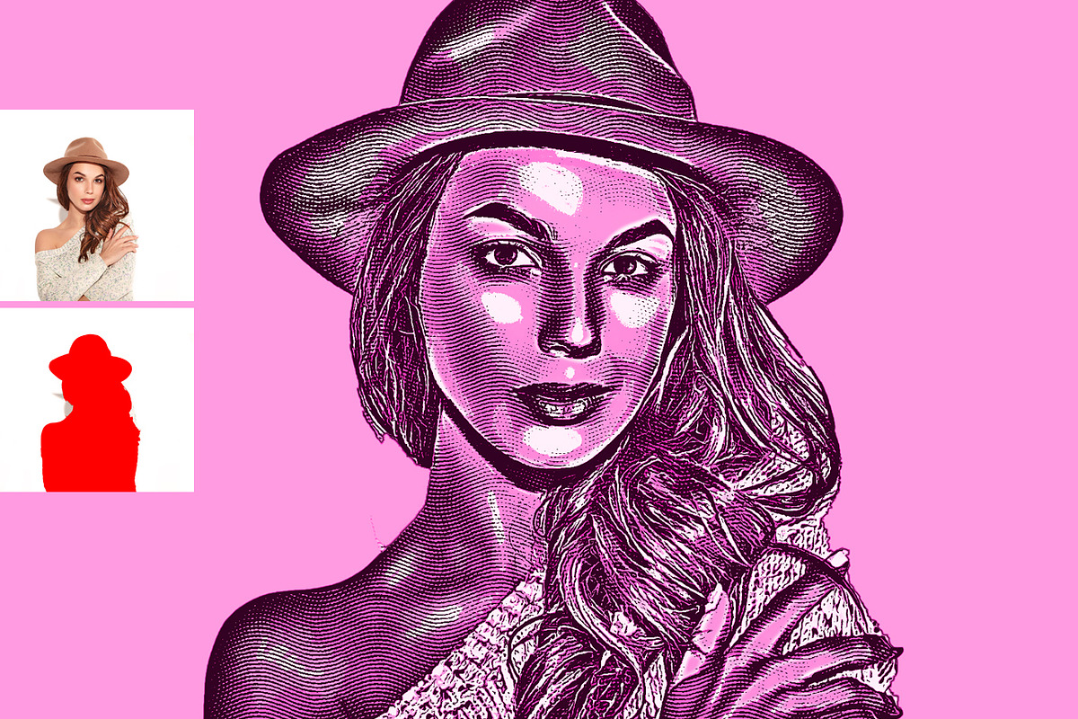 Engraved Art Effect, an Action Add-On by MRI STUDIO (Photo 12 of 15)