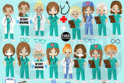 Paramedic Clipart AMB-2806, an Illustration by AMBillustrations (Thumbnail 4 of 5)