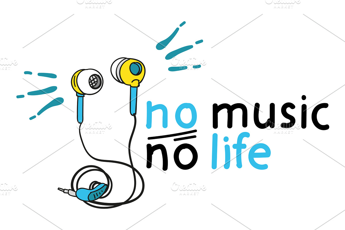 MUSIC- big set   (vector), an Object Illustration by pashigorov (Photo 8 of 9)